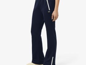 Женские спортивные брюки Lacoste с расклешенным кроем