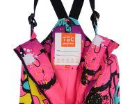 Комплект текстильный с полиуретановым покрытием для девочек: куртка, полукомбинезон