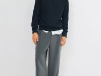 Джемпер из хлопка, Синий