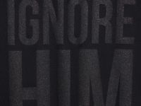 Футболка оверсайз с принтом для девочек, Черный