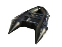 Лодка ПВХ STORMLINE Flexiteek 400 (черно-зеленая/красно-черная) (2024)