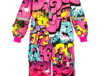 Комбинезон текстильный с полиуретановым покрытием для девочек