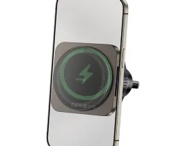 Автомобильный держатель Wiwu CH-318 MagSafe 15W в воздуховод для смартфона (Black)