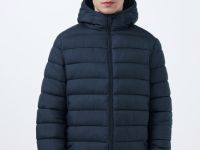 Базовая ультралёгкая куртка с капюшоном, Синий