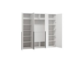 Распашной шкаф Кимбол 4-240x240 Белый