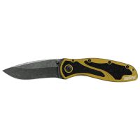 Полуавтоматический складной нож Kershaw Blur, сталь Sandvik 14C28N, рукоять алюминий, золотистый