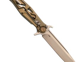 Складной нож НОКС Финка С "Elite", сталь М390, рукоять титан