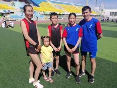 Семья Лукиных выиграла золотые медали Спартакиады трудящихся Якутии