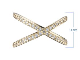 Кольцо из желтого золота э0312кц06200005