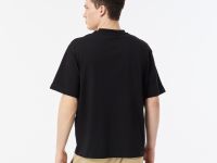 Мужская футболка Lacoste из плотного хлопка с принтом