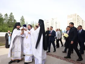 В Нерюнгри освятили храм святого Николая Чудотворца