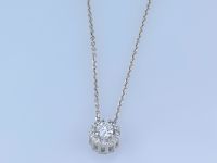 Подвеска из белого золота э4712пд07210112