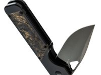 Складной нож Kizer Militaw, сталь S45VN, рукоять титан/карбон