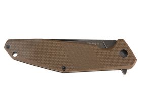 Складной нож Ruike D191-W, коричневый