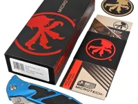 Складной нож Microtech Socom Elite Tanto, сталь M390, рукоять алюминий, синий