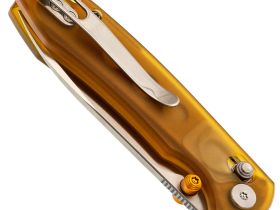 Складной карманный нож Dragonfly-Y с фиксатором оси, 2,99 дюйма, лезвие из стали 14C28N, рукоятка из PEI