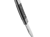 Складной нож LionSteel BestMan Clip, сталь M390, рукоять Carbon fibre