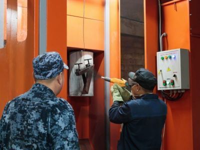 В колонии № 1 в Якутске запустили линию оборудования полимерно-порошковой окраски
