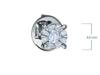 Пусеты из серебра э0612пс06210113