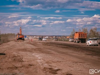 В дни проведения Ысыаха Туймаады обеспылят реконструируемый участок дороги "Нам"