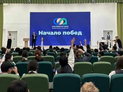 Открытый урок для учащихся школ провёл президент комитета «Дети Азии» Владимир Максимов