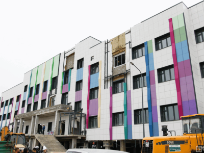 В Якутске до конца 2025 года завершат строительство спортзала в микрорайоне Спортивном