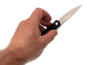 Складной нож Kizer Bamboo, сталь Nitro-V, рукоять G10, черный