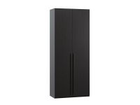 Распашной шкаф Кимбол 2-100x240 Черный древесный