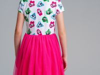 Платье трикотажное для девочек