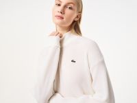 Женский шерстяной свитер Lacoste с высоким воротом