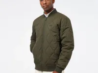 Мужская стёганая куртка-бомбер Lacoste