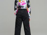 Брюки текстильные для девочек