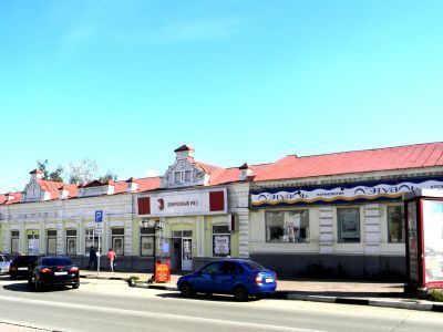 Лавка торговая со складом Маркова