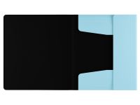 Папка на резинке Berlingo "Instinct" А5, пластик, 600 мкм, аквамарин