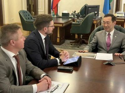 Рост показателей и вклад в экономику: Айсен Николаев оценил итоги работы «Полюса Алдан»