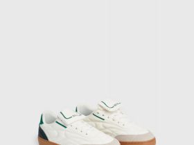 Кеды из искусственной кожи для мальчиков, Белый