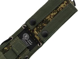 Тактический нож Кизляр ПП Милитари, сталь AUS-8 с покрытием, рукоять эластрон, хаки
