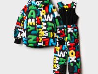 Комплект текстильный с полиуретановым покрытием для мальчиков: куртка, полукомбинезон