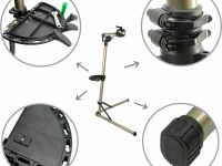 Складной ремонтный стенд Bike Hand YC-100ST (серый)