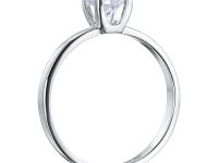 Классическое кольцо из белого золота э4012кц10161700_white