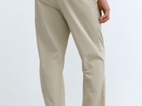 Джоггеры из тонкого твила, Бежевый