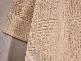 Полотенце махровое Зигзаг/Zigzag, песок
