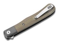 Складной нож Boker Modern Trapper Uno, сталь Nitro-V, рукоять микарта, зеленый