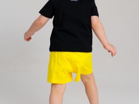 Комплект детский трикотажный для мальчиков: фуфайка (футболка), шорты