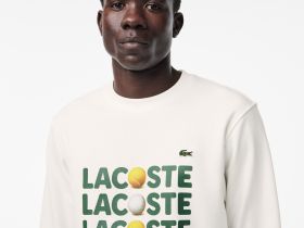 Мужской флисовый свитшот Lacoste