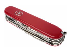 Нож перочинный Victorinox Mountaineer, сталь X55CrMo14, рукоять Cellidor®, красный
