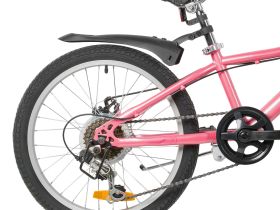 Детский велосипед Novatrack Alice 20 Disc, год 2026, цвет Розовый