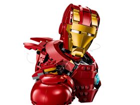 Super Heroes 76327 Конструктор Бюст Железного человека MK4