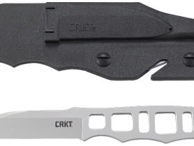 Нож с фиксированным клинком CRKT Terzuola HWY Rescue, сталь 420J2, цельнометаллический