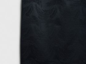 Прямая юбка из жаккарда, Черный